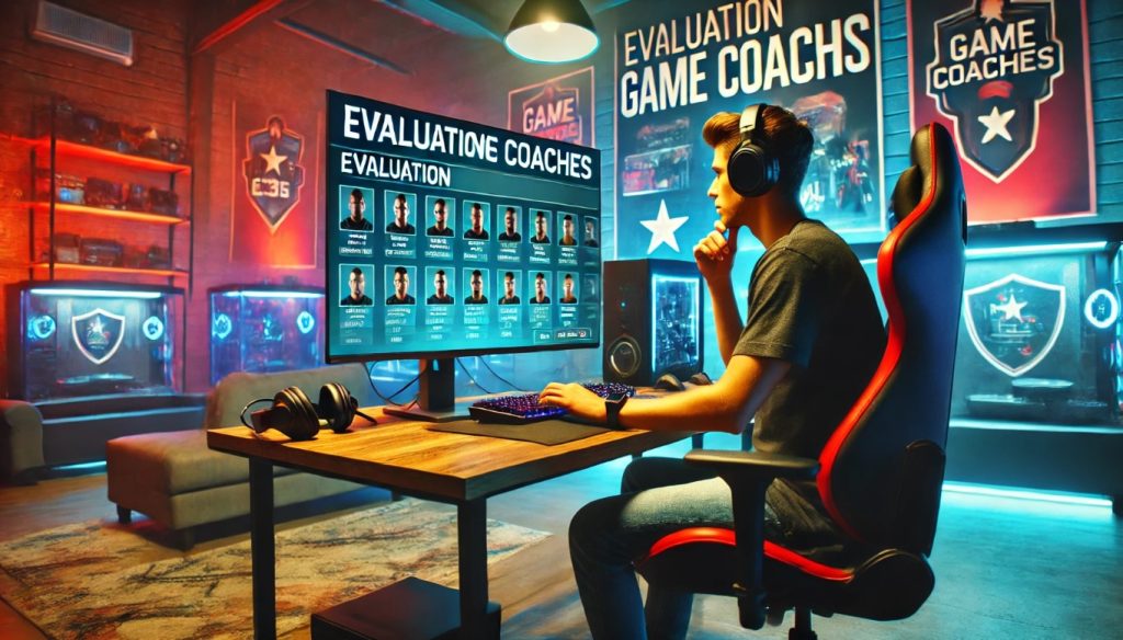 choosingavideogamecoach coachselectiondecision