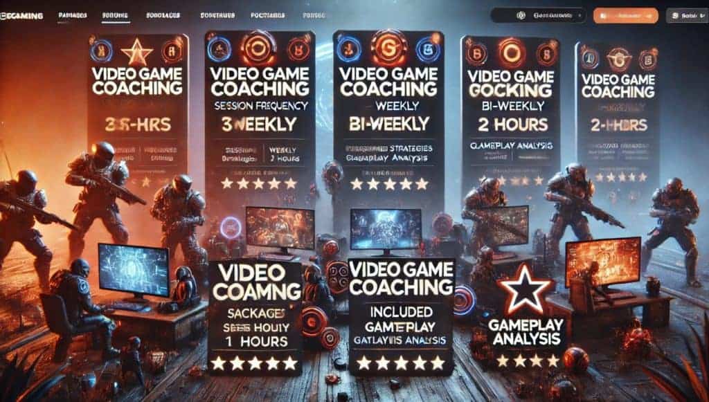 choosingavideogamecoach pricingandpackages