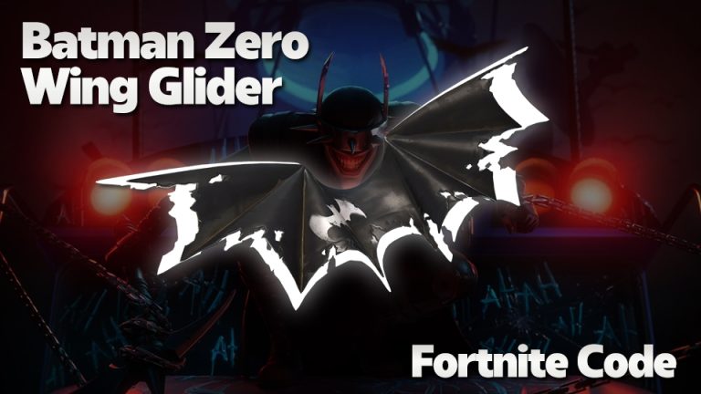 Fortnite Code: Batman Zero Wing Glider [Key] - In-Game Items